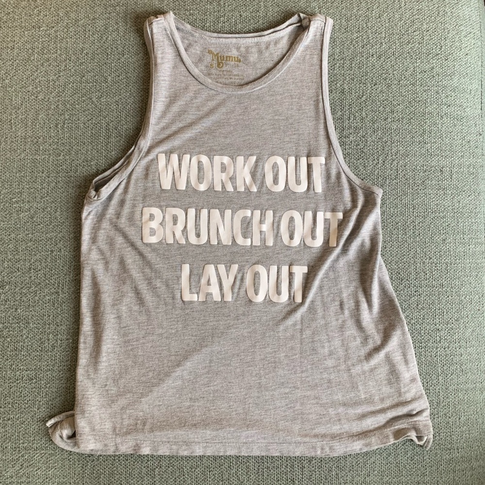 Show Me Your Mumu Workout Tank